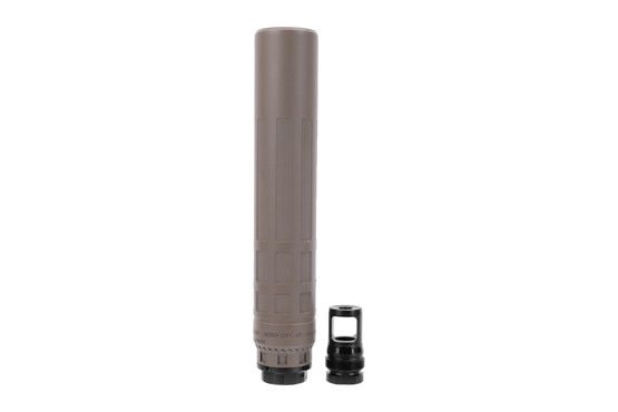 Dead Air Armament Nomax 33 3D printed suppressor with Xemax muzzle brake